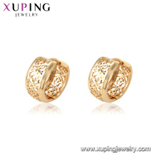95985 xuping trend fashion hoop earring for women with 18K gold plated